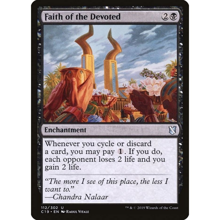 Image for Faith of the Devoted (112) (C19) - Magic: The Gathering