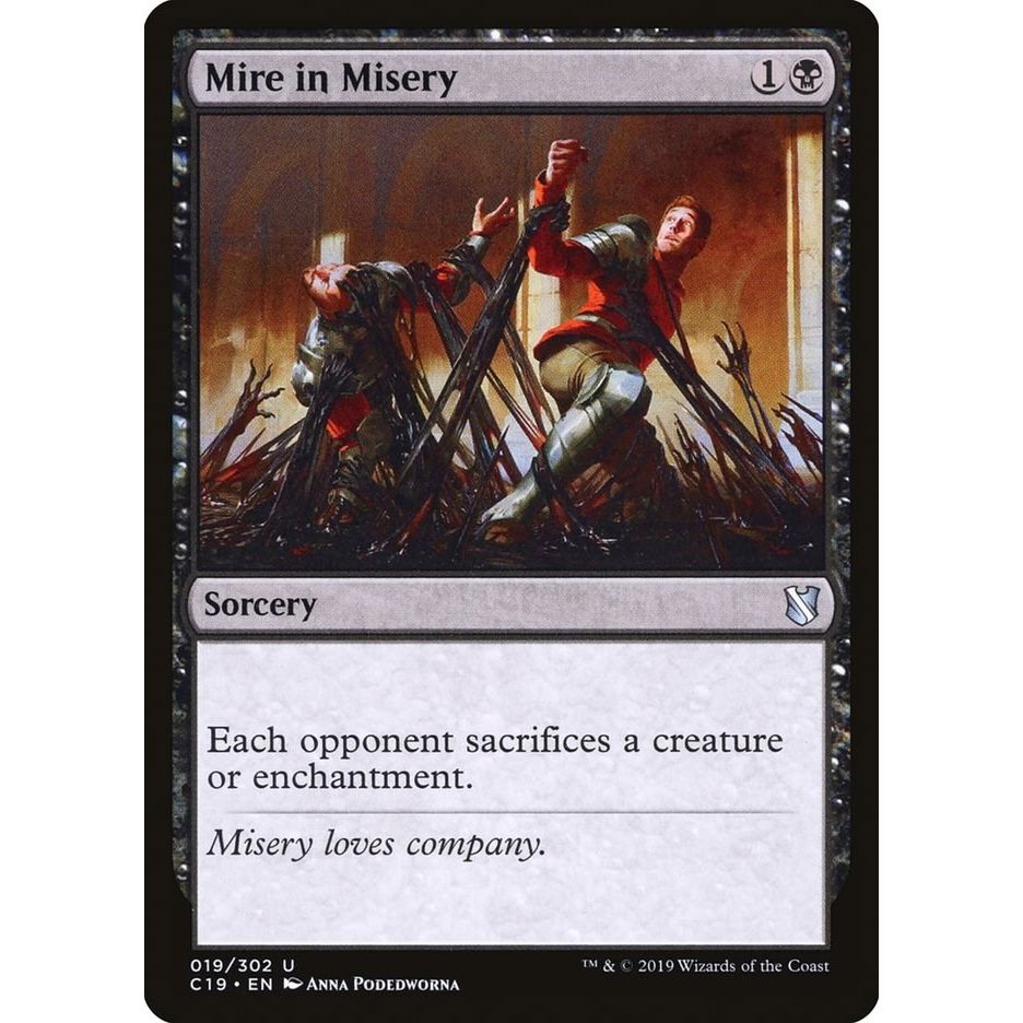 Image for Mire in Misery (19) (C19) - Magic: The Gathering