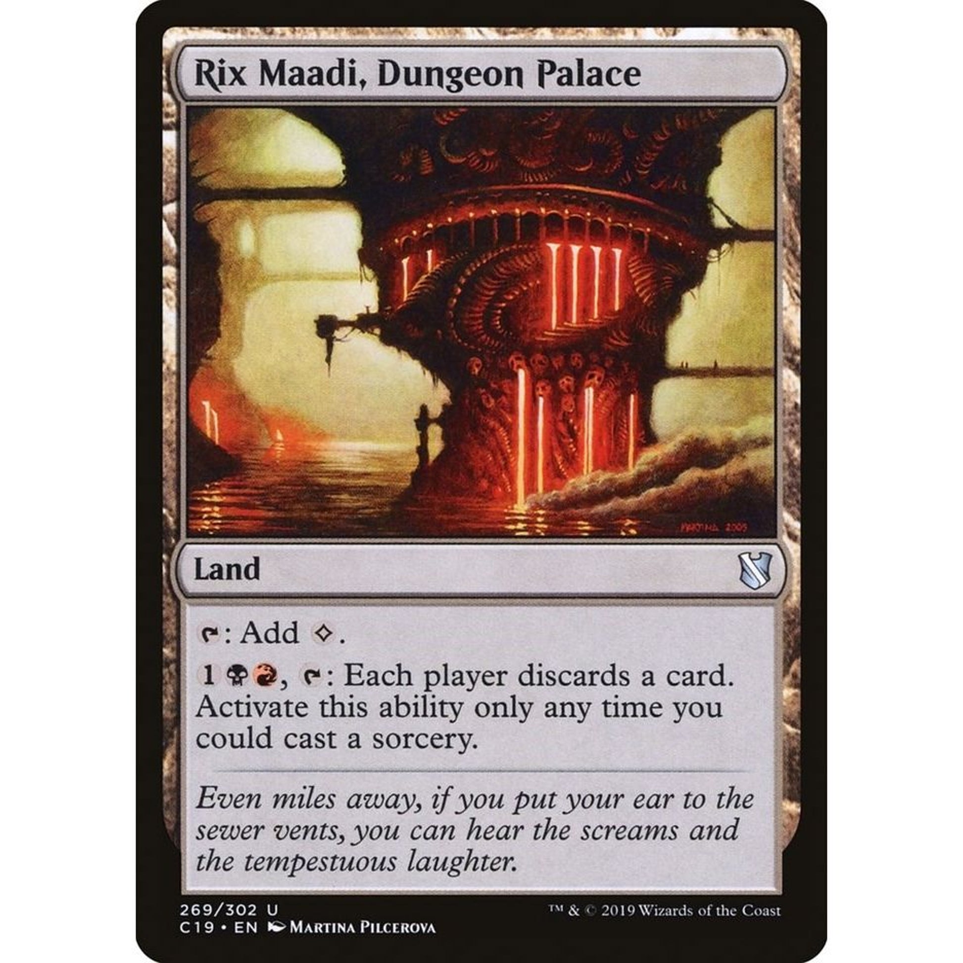Image for Rix Maadi, Dungeon Palace (269) (C19) - Magic: The Gathering