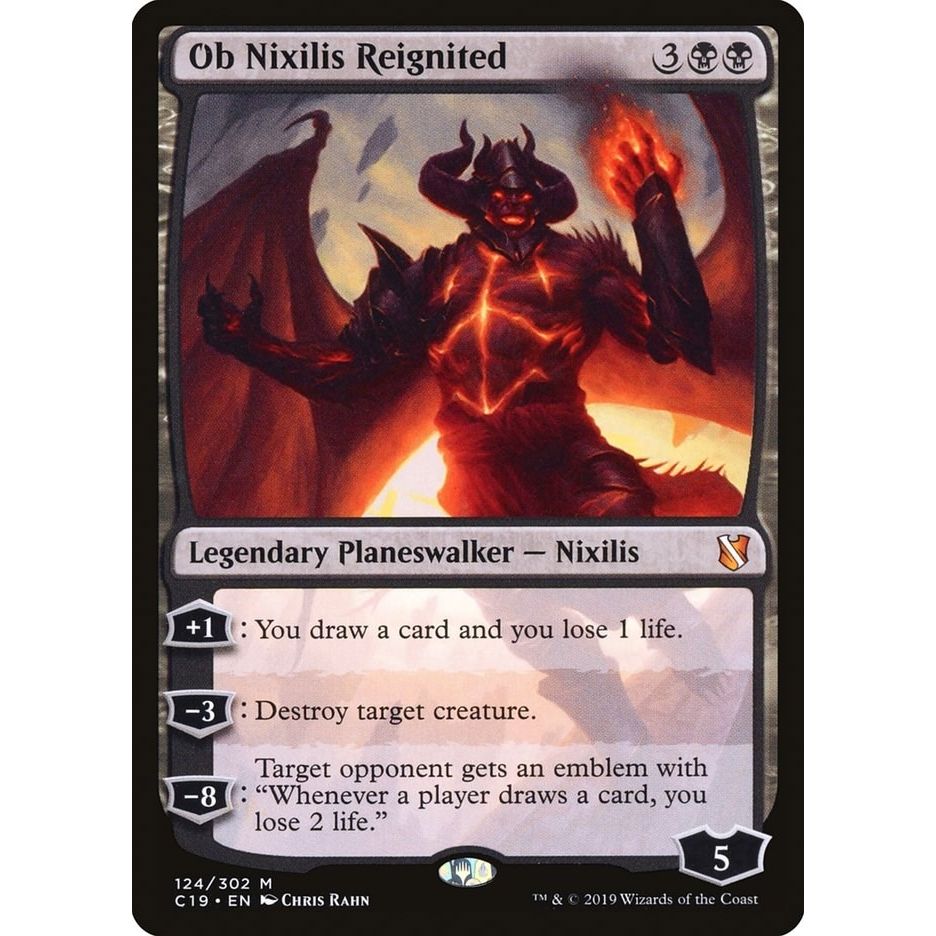 Image for Ob Nixilis Reignited (124) (C19) - Magic: The Gathering
