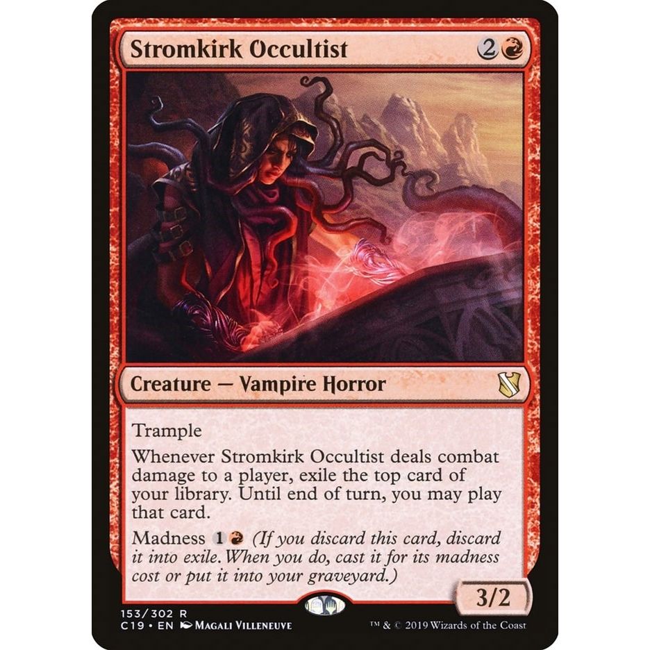 Image for Stromkirk Occultist (153) (C19) - Magic: The Gathering