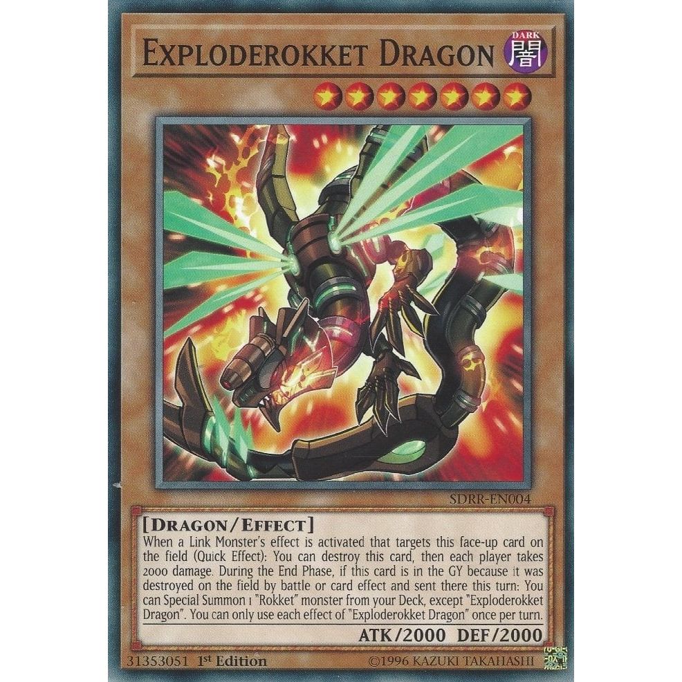 Image for Exploderokket Dragon (SDRR-EN004) (SDRR) - YuGiOh
