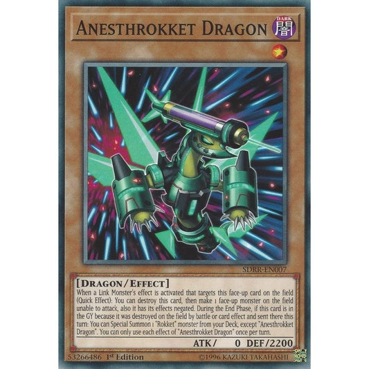 Image for Anesthrokket Dragon (SDRR-EN007) (SDRR) - YuGiOh
