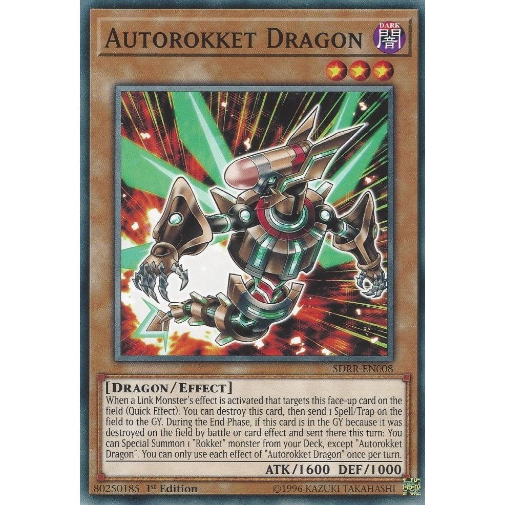 Image for Autorokket Dragon (SDRR-EN008) (SDRR) - YuGiOh