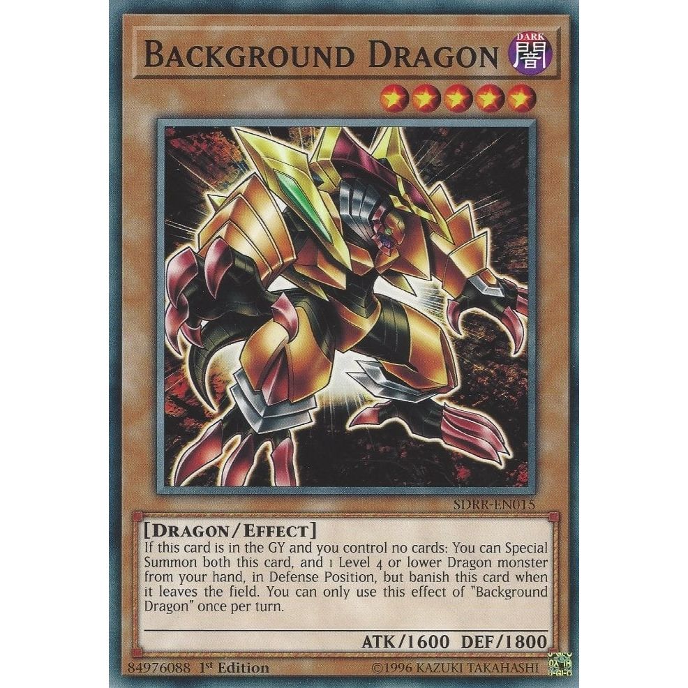 Image for Background Dragon (SDRR-EN015) (SDRR) - YuGiOh