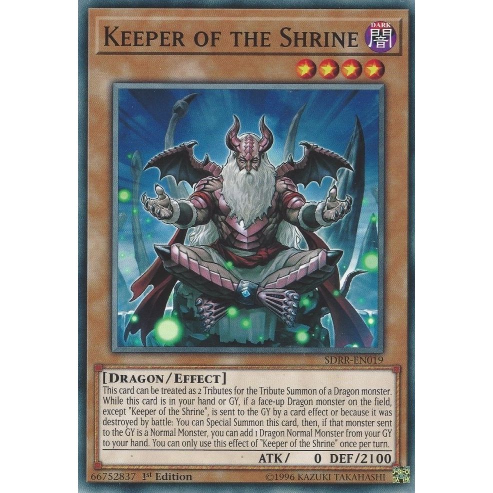 Image for Keeper of the Shrine (SDRR-EN019) (SDRR) - YuGiOh