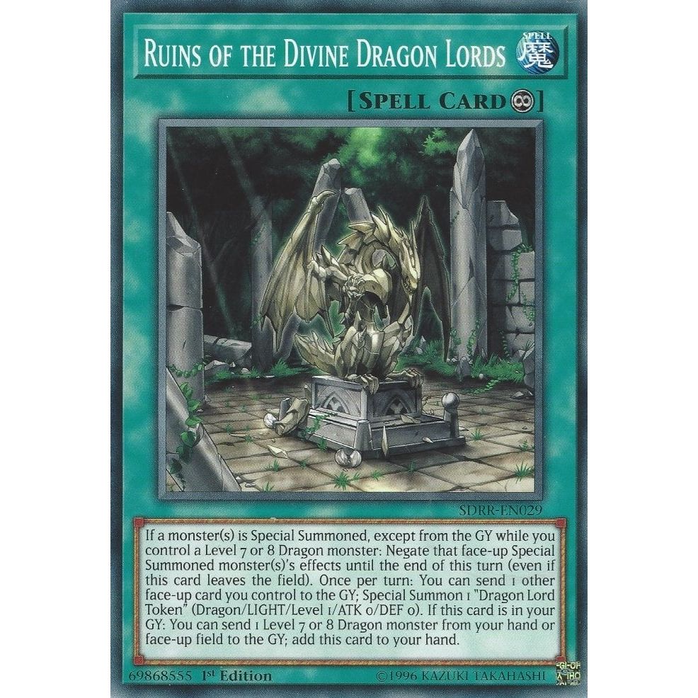Image for Ruins of the Divine Dragon Lords (SDRR-EN029) (SDRR) - YuGiOh