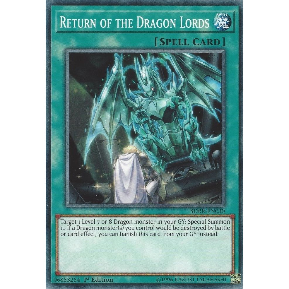 Image for Return of the Dragon Lords (SDRR-EN030) (SDRR) - YuGiOh