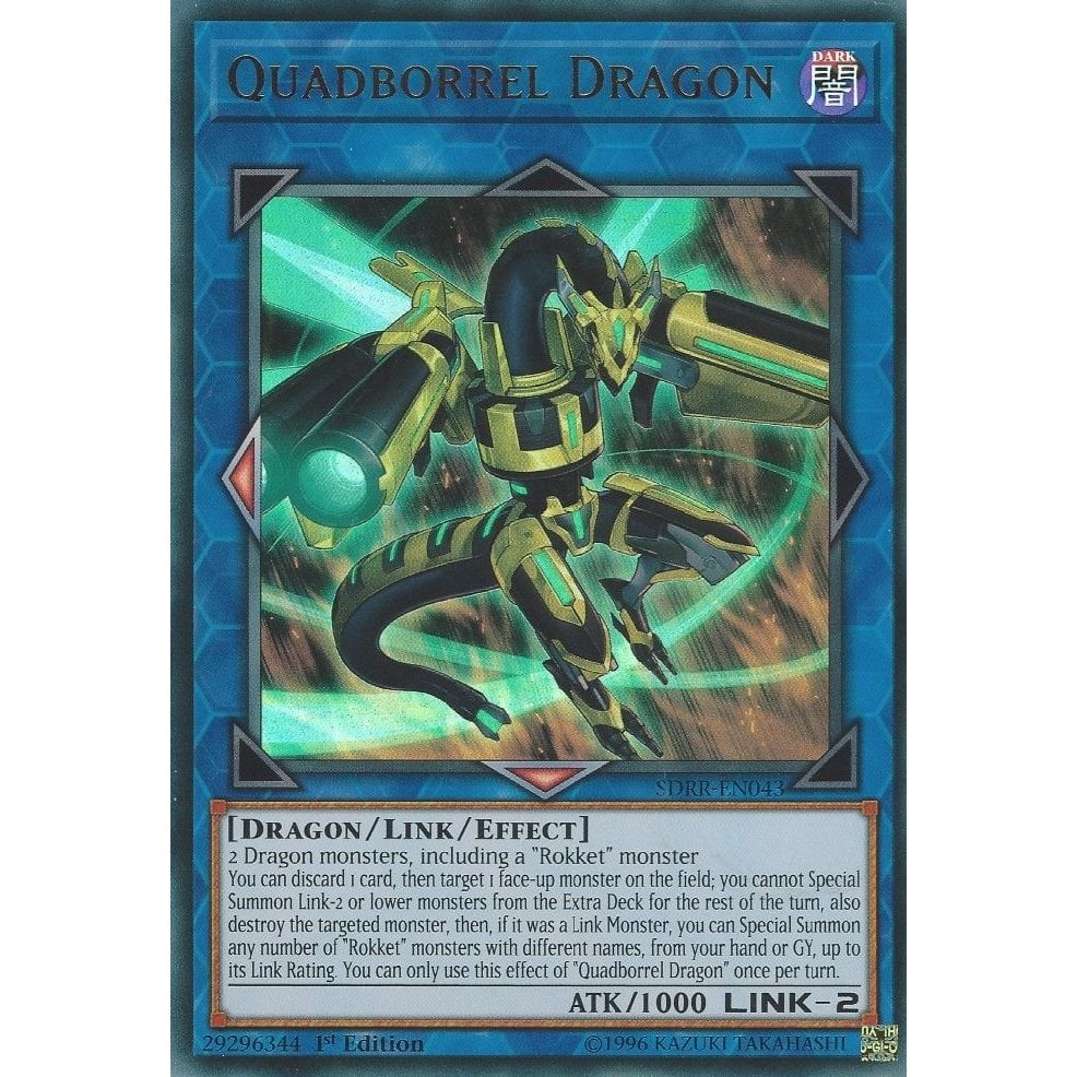 Image for Quadborrel Dragon (SDRR-EN043) (SDRR) - YuGiOh