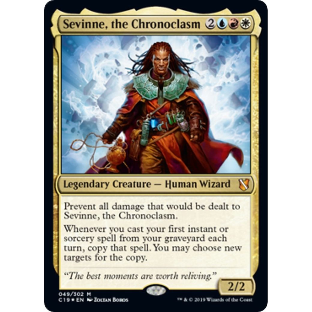 Image for Sevinne, the Chronoclasm (Commander 2019) (49) (OVER) - Magic: The Gathering