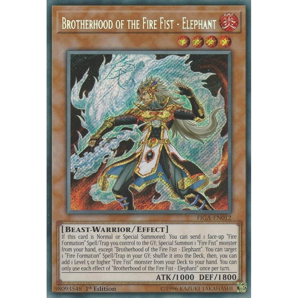 Image for Brotherhood of the Fire Fist - Elephant (FIGA-EN012) (FIGA) - YuGiOh