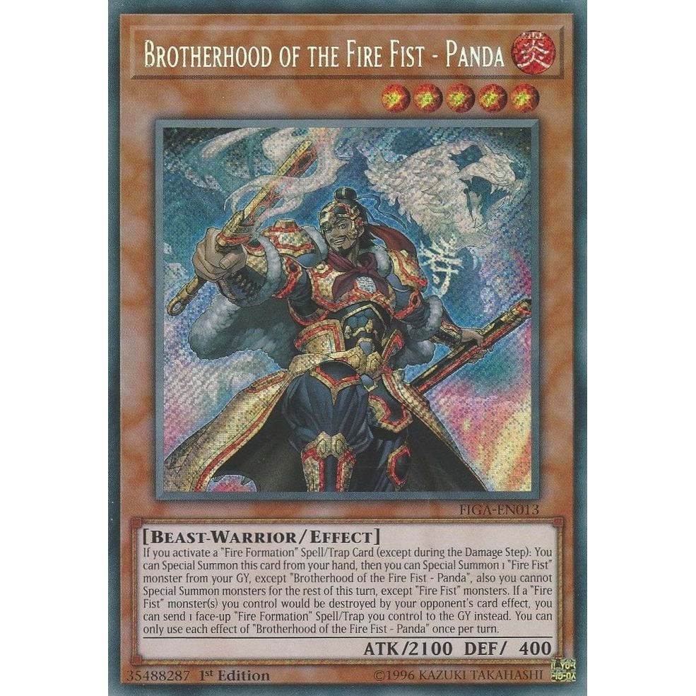 Image for Brotherhood of the Fire Fist - Panda (FIGA-EN013) (FIGA) - YuGiOh