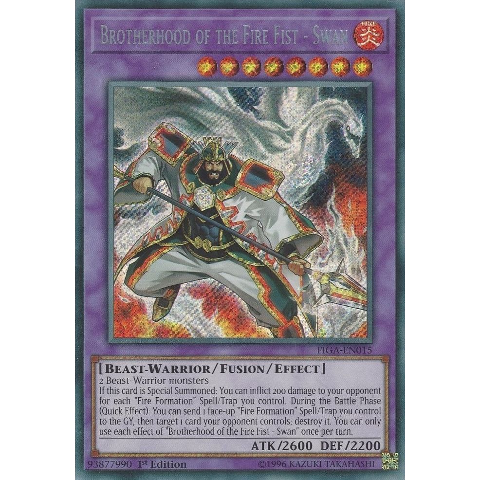 Image for Brotherhood of the Fire Fist - Swan (FIGA-EN015) (FIGA) - YuGiOh