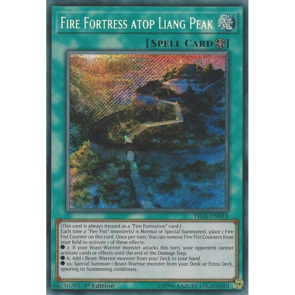 Image for Fire Fortress atop Liang Peak (FIGA-EN018) (FIGA) - YuGiOh