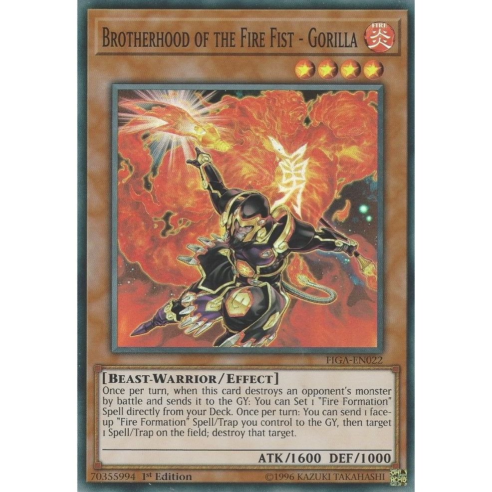 Image for Brotherhood of the Fire Fist - Gorilla (FIGA-EN022) (FIGA) - YuGiOh