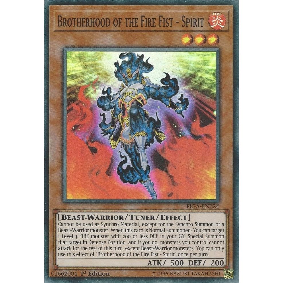 Image for Brotherhood of the Fire Fist - Spirit (FIGA-EN024) (FIGA) - YuGiOh