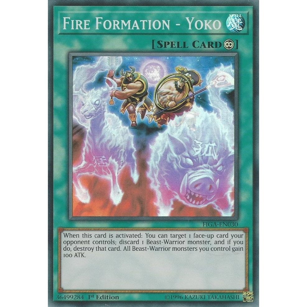 Image for Fire Formation - Yoko (FIGA-EN030) (FIGA) - YuGiOh