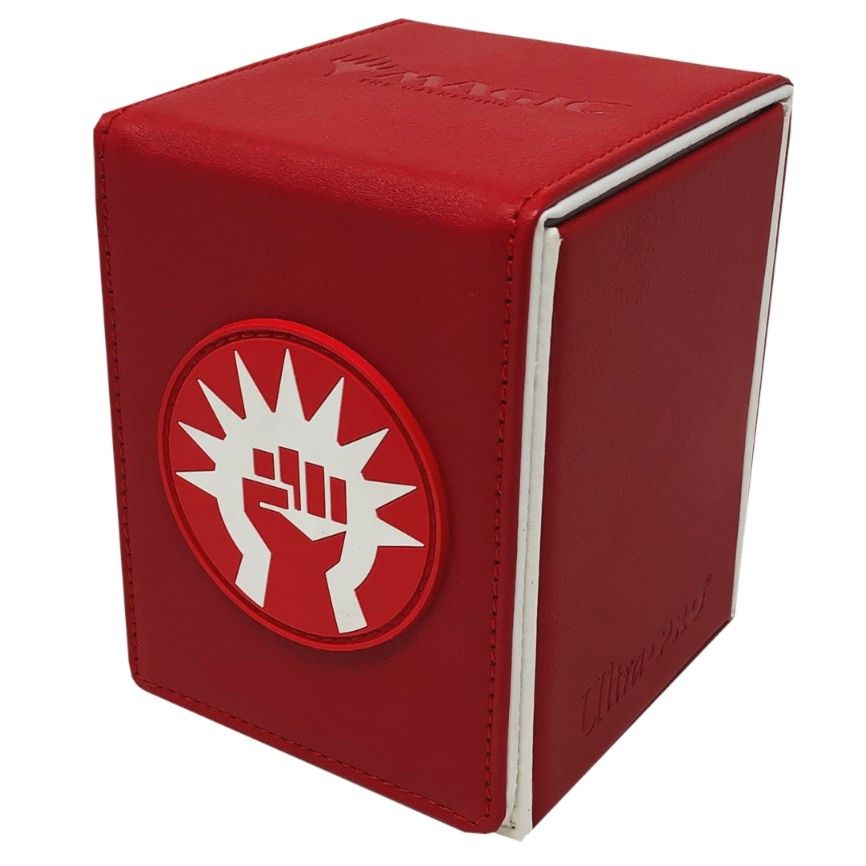 Image for Magic: The Gathering - Guilds of Ravnica Alcove Flip Box - Boros - Deck Boxes