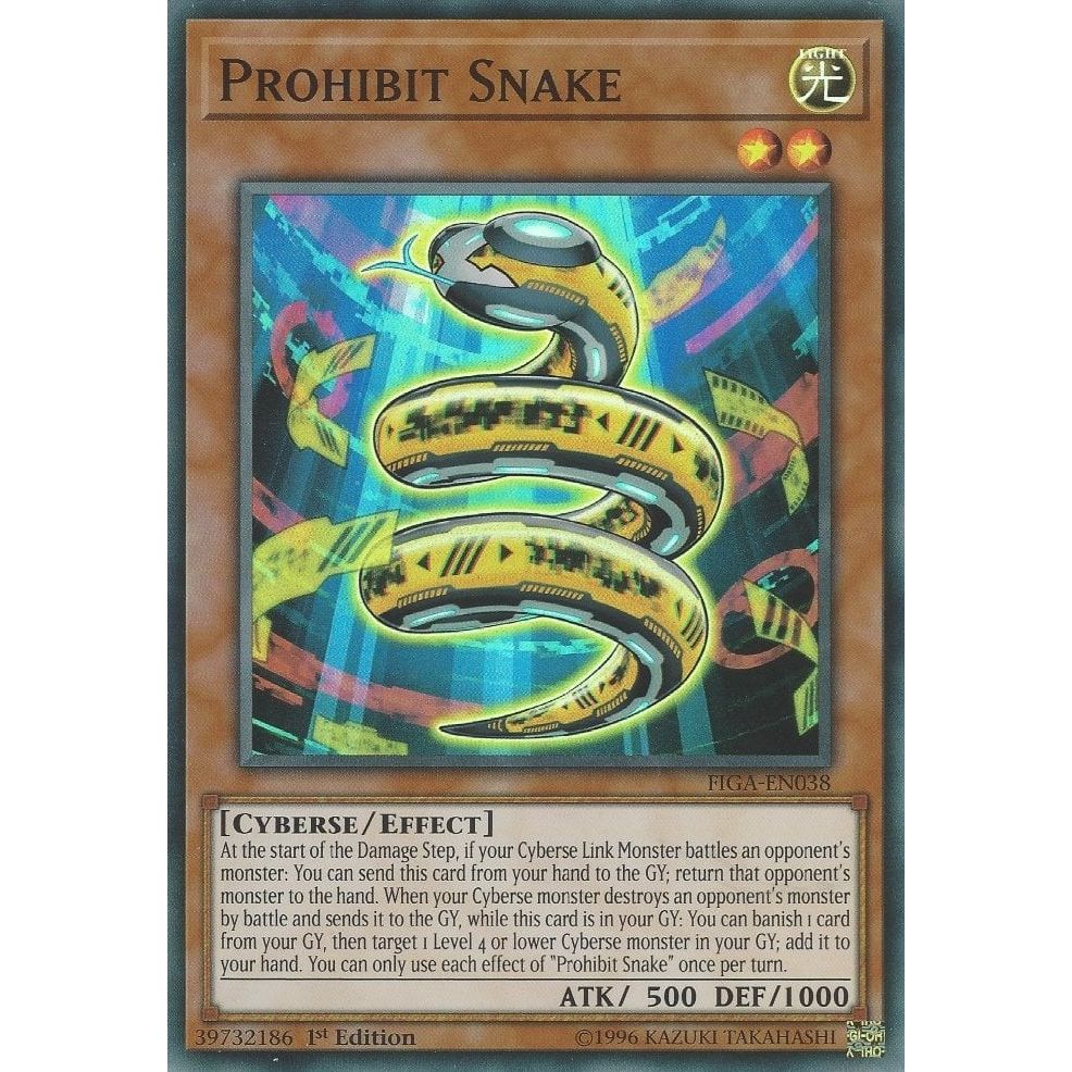 Image for Prohibit Snake (FIGA-EN038) (FIGA) - YuGiOh