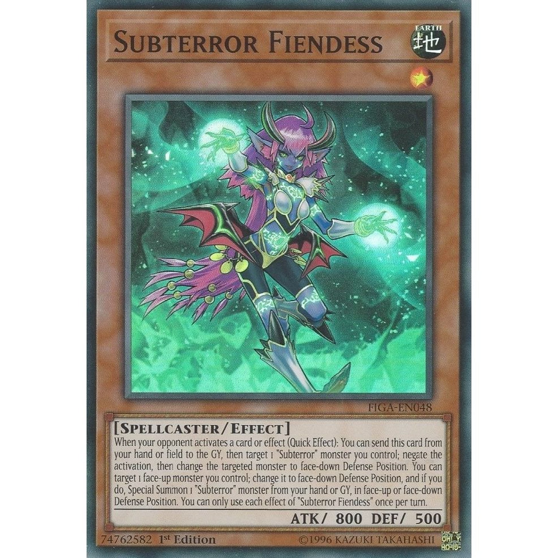 Image for Subterror Fiendess (FIGA-EN048) (FIGA) - YuGiOh