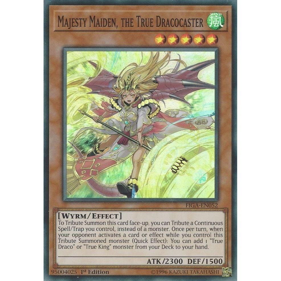 Image for Majesty Maiden, the True Dracocaster (FIGA-EN052) (FIGA) - YuGiOh