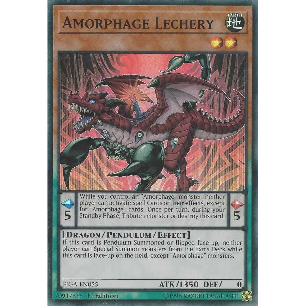 Image for Amorphage Lechery (FIGA-EN055) (FIGA) - YuGiOh
