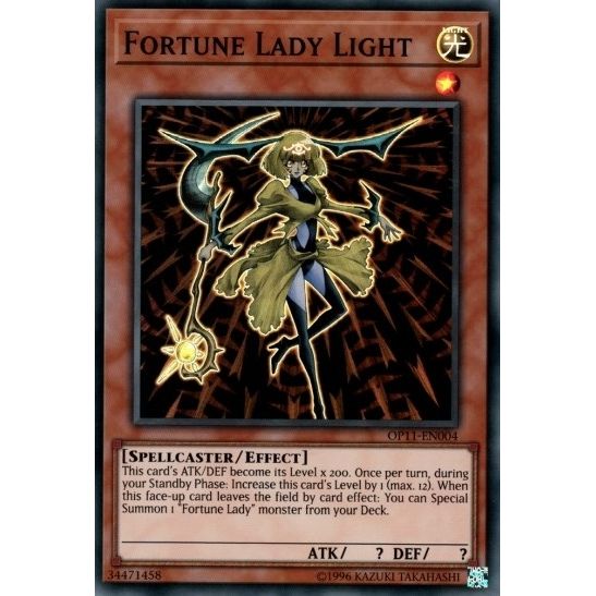 Image for Fortune Lady Light (OP11-EN004) (OP11) - YuGiOh