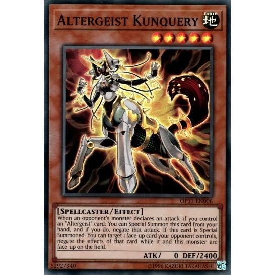 Image for Altergeist Kunquery (OP11-EN006) (OP11) - YuGiOh