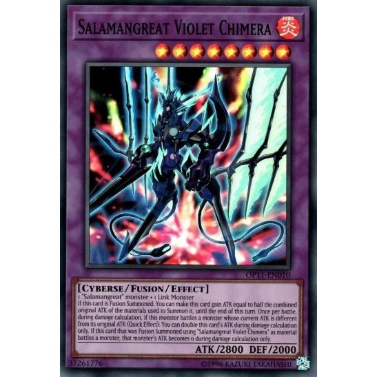 Image for Salamangreat Violet Chimera (OP11-EN010) (OP11) - YuGiOh
