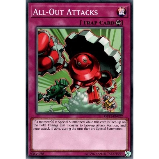 Image for All-Out Attacks (OP11-EN022) (OP11) - YuGiOh