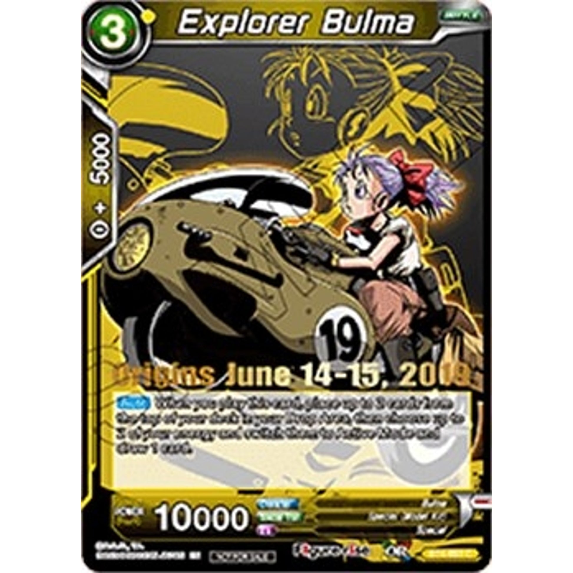Image for Explorer Bulma (Origins 2019) (BT4-093_PR) (TPR) - Dragon Ball Super: Masters
