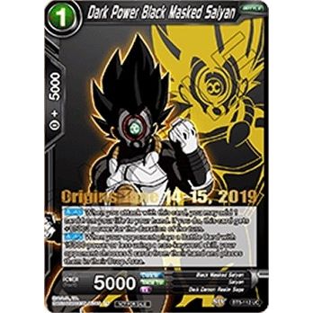 Image for Dark Power Black Masked Saiyan (Origins 2019) (BT5-112_PR) (TPR) - Dragon Ball Super: Masters
