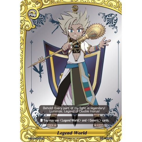 Image for Legend World (RR Foil) (Character Flag) (S-TD02/0020EN) (S-TD02) - Future Card BuddyFight