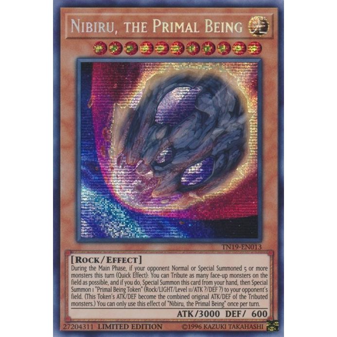 Image for Nibiru, the Primal Being (TN19-EN013) (CT16) - YuGiOh