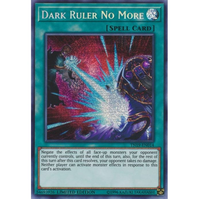 Image for Dark Ruler No More (TN19-EN014) (CT16) - YuGiOh
