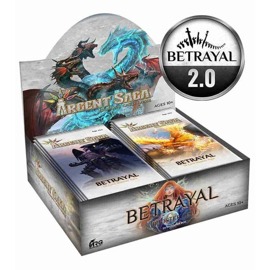 Image for Argent Saga TCG: Betrayal 2.0 Booster Box - Argent Saga TCG