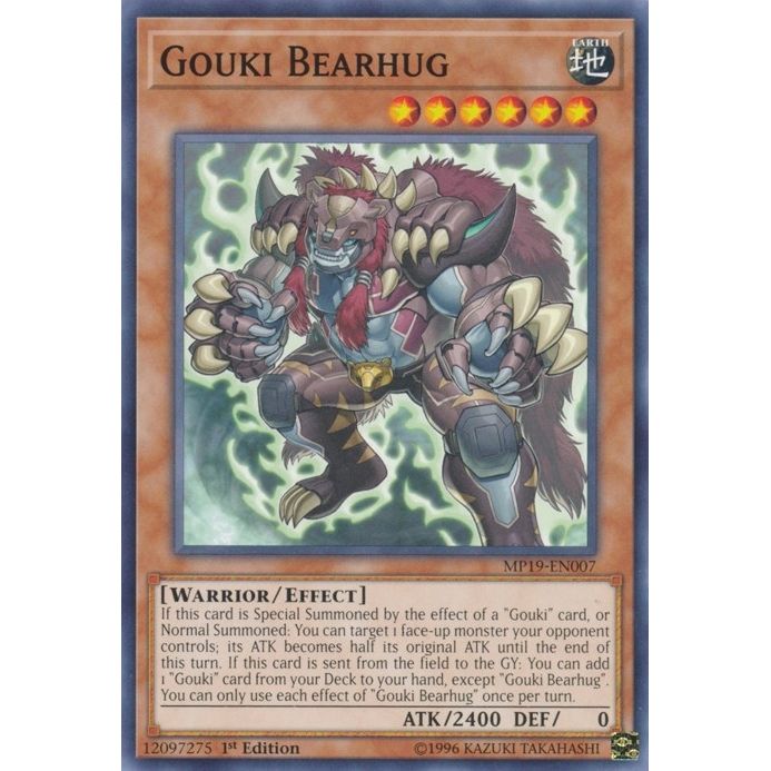 Image for Gouki Bearhug (MP19-EN007) (MP19) - YuGiOh