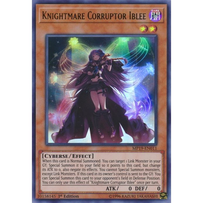 Image for Knightmare Corruptor Iblee (MP19-EN011) (MP19) - YuGiOh