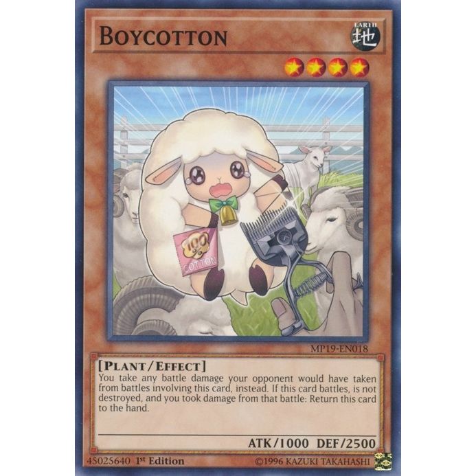 Image for Boycotton (MP19-EN018) (MP19) - YuGiOh