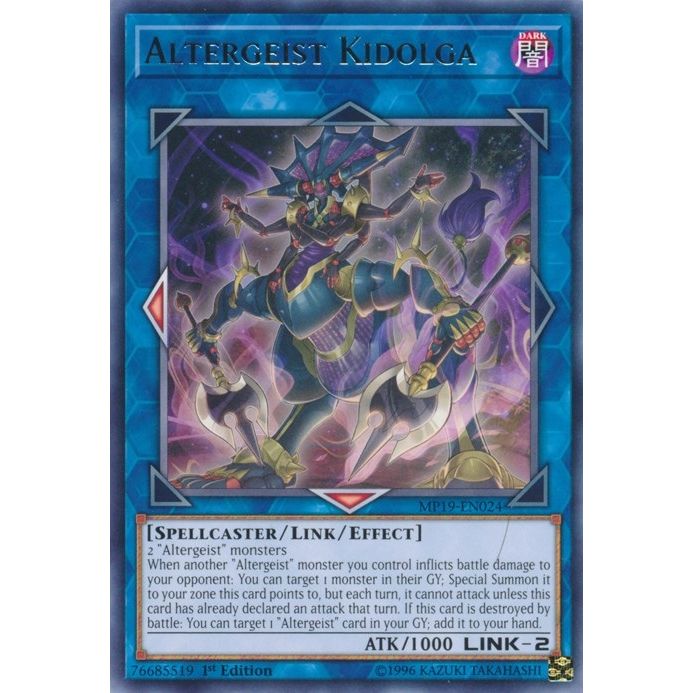 Image for Altergeist Kidolga (MP19-EN024) (MP19) - YuGiOh