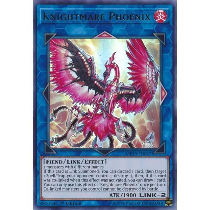 Image for Knightmare Phoenix (MP19-EN027) (MP19) - YuGiOh