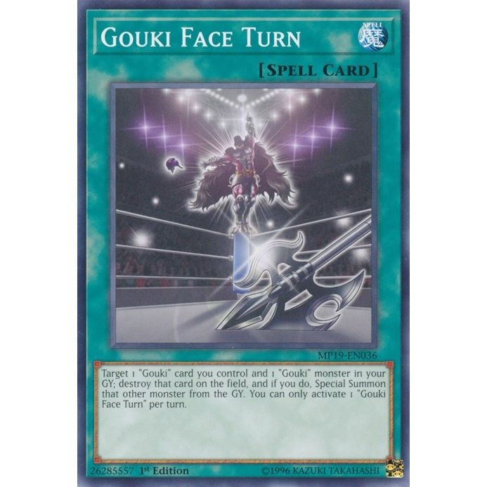 Image for Gouki Face Turn (MP19-EN036) (MP19) - YuGiOh