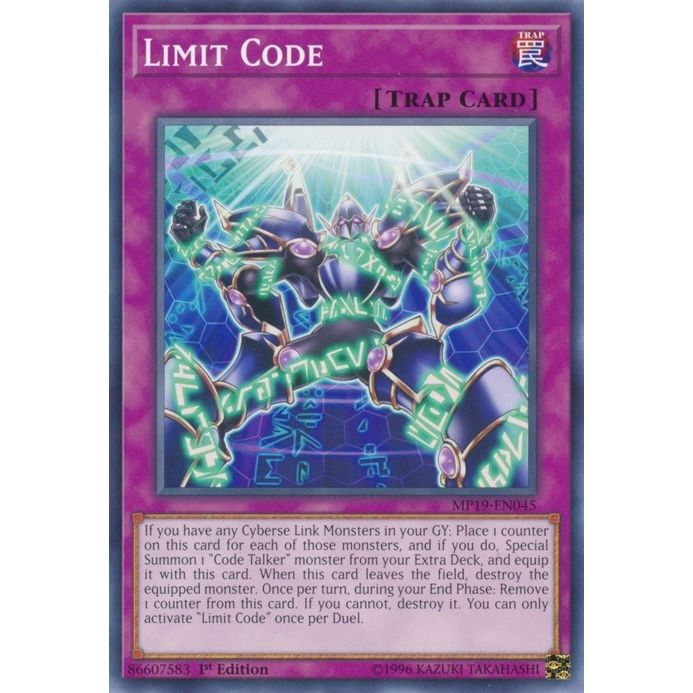 Image for Limit Code (MP19-EN045) (MP19) - YuGiOh