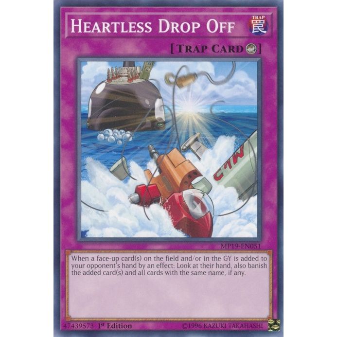 Image for Heartless Drop Off (MP19-EN051) (MP19) - YuGiOh