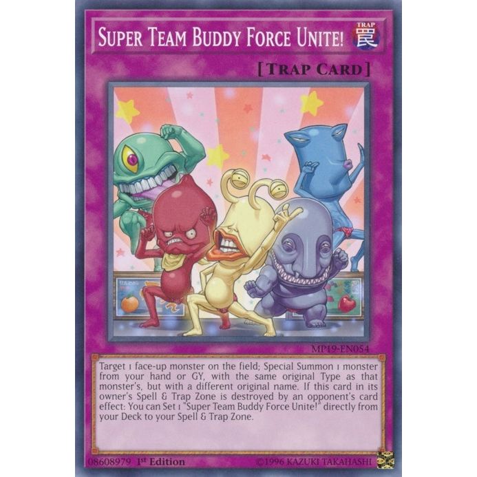 Image for Super Team Buddy Force Unite! (MP19-EN054) (MP19) - YuGiOh