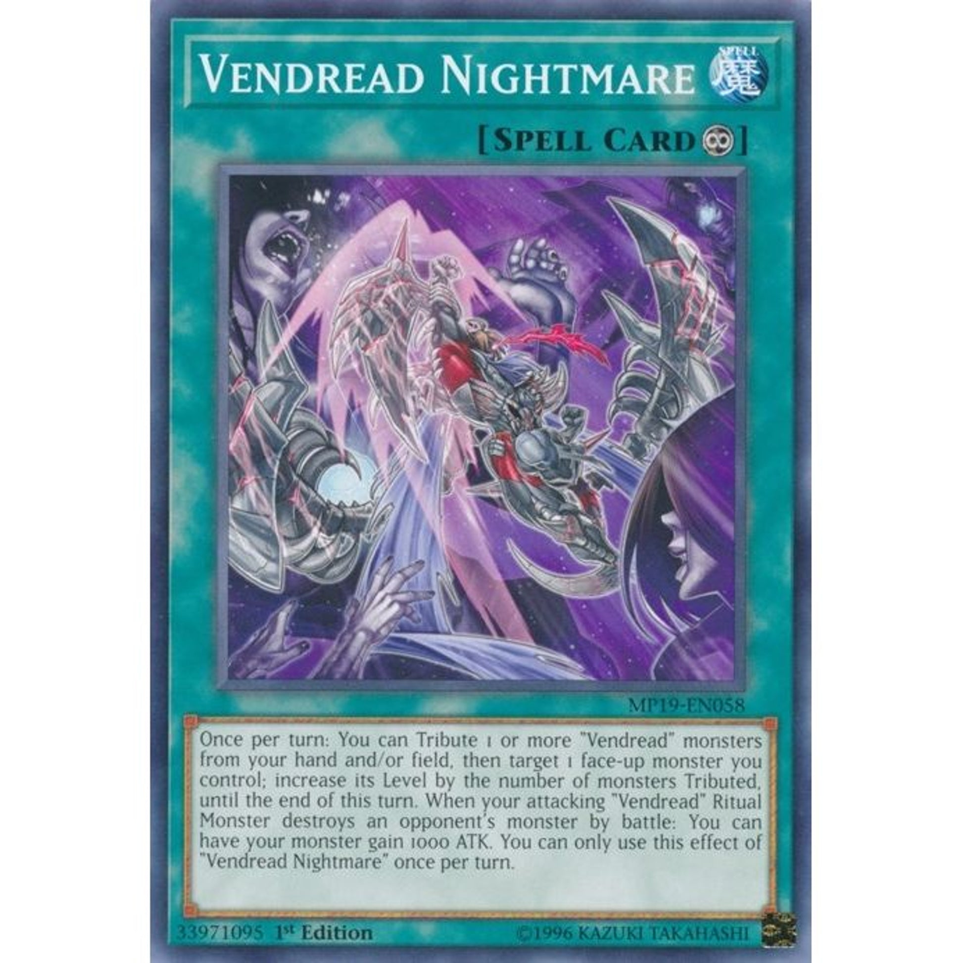 Image for Vendread Nightmare (MP19-EN058) (MP19) - YuGiOh