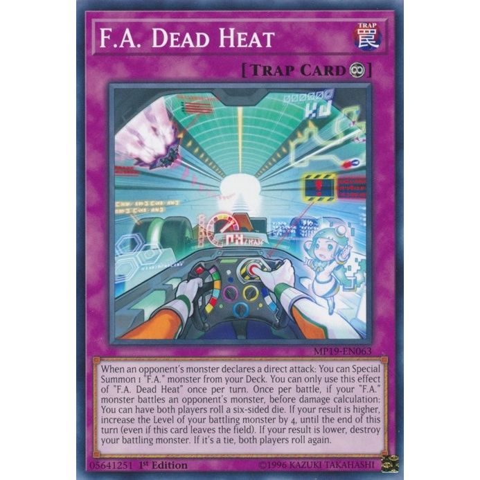 Image for F.A. Dead Heat (MP19-EN063) (MP19) - YuGiOh
