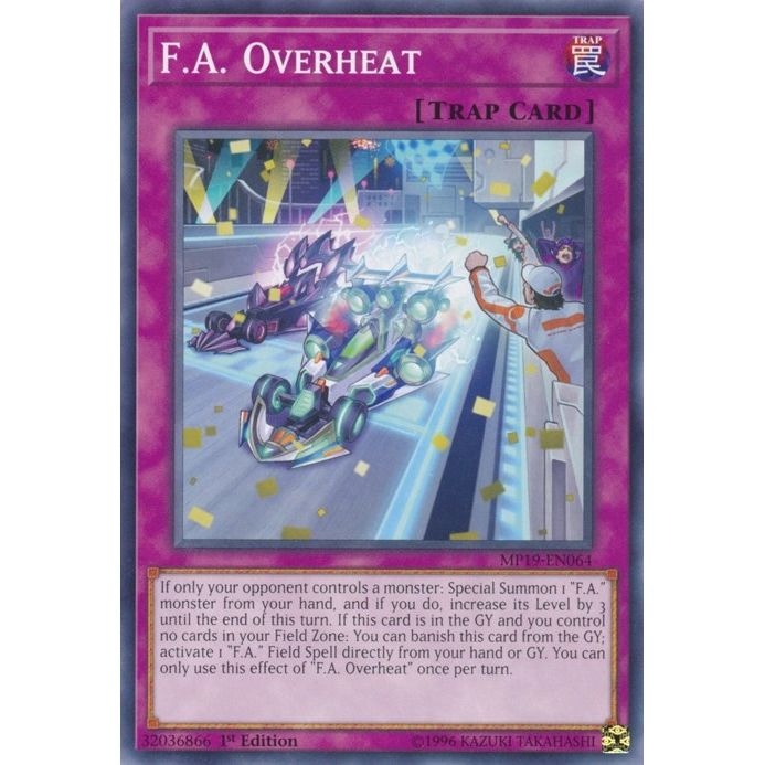 Image for F.A. Overheat (MP19-EN064) (MP19) - YuGiOh