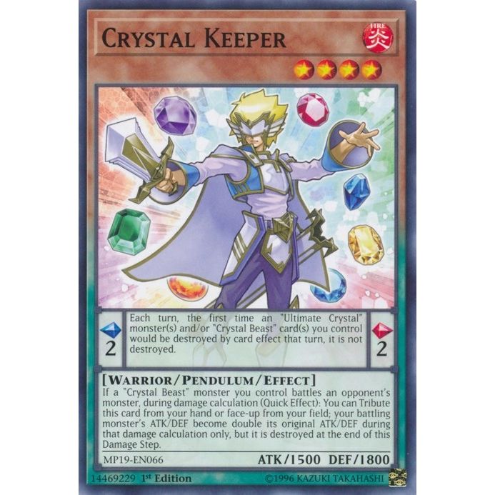 Image for Crystal Keeper (MP19-EN066) (MP19) - YuGiOh