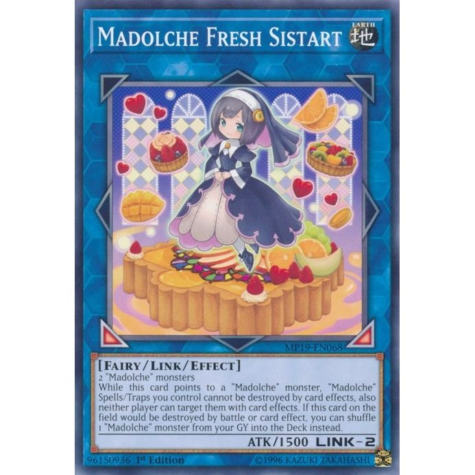 Image for Madolche Fresh Sistart (MP19-EN068) (MP19) - YuGiOh